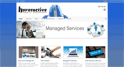 Desktop Screenshot of hyperactiveit.com.au